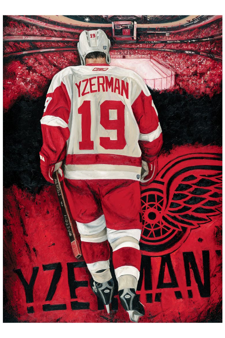 Steve Yzerman 500 Piece Jigsaw Puzzle, Alternate, color, Multicolor