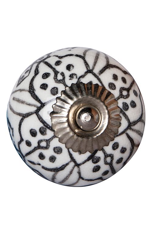 Shop Kinetic 12-pack Knobs In Black White Silver