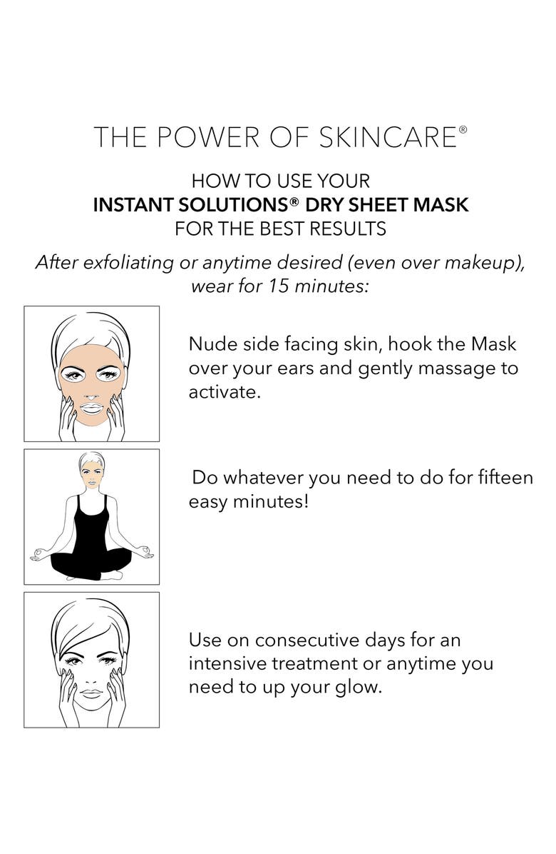 Trish McEvoy Instant Solutions<sup>®</sup> Dry Sheet Mask & Serum Set, Alternate, color,