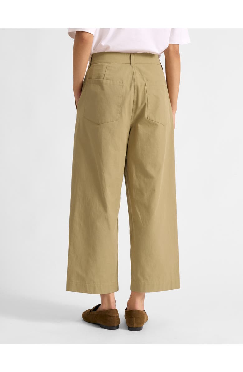 Albaray Cropped Barrel Trousers, Alternate, color, Stone