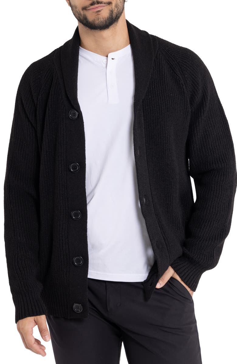 XRAY Shawl Collar Cardigan, Main, color, Black