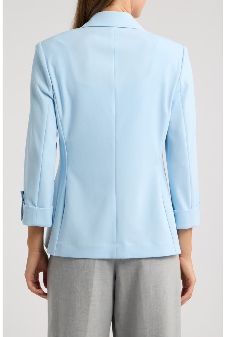 Open Front Notch Collar Jacket, Main, color, OPAL BLUE