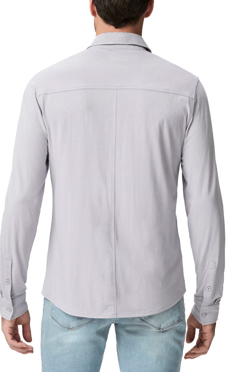 PAIGE Stockton Knit Button-Up Shirt, Alternate, color, 