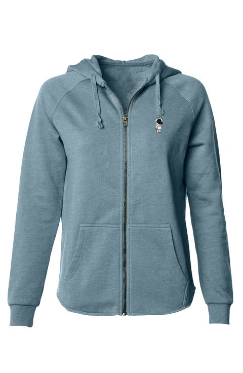 Astronaut Zip Fleece Hoodie