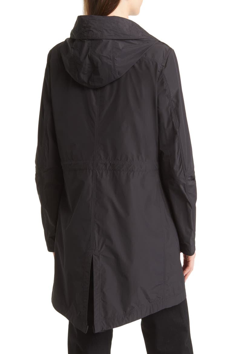 Tank Water Repellent Zip-Up Hooded Jacket, Alternate, color, BLACK