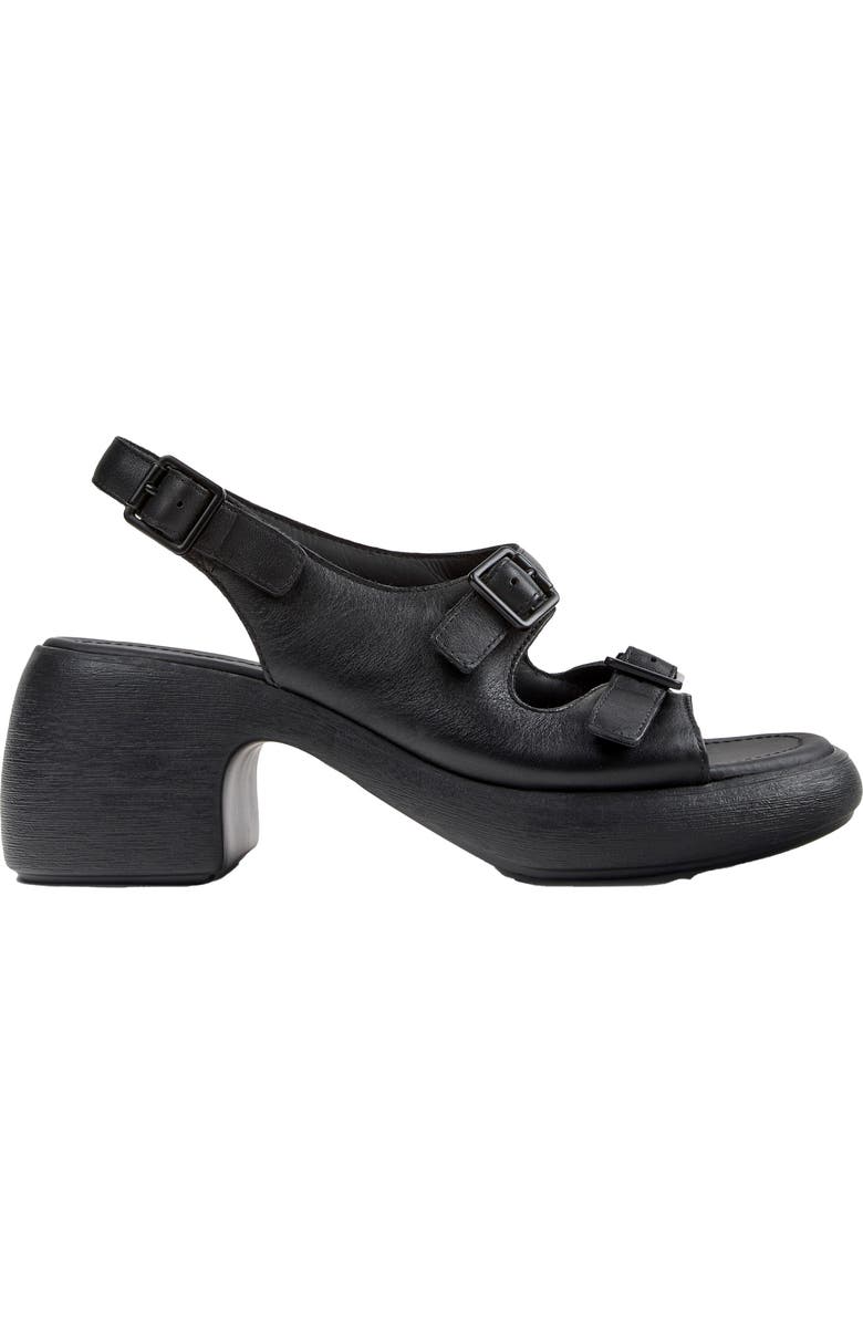 Camper Thelma Slingback Sandal, Alternate, color, Black