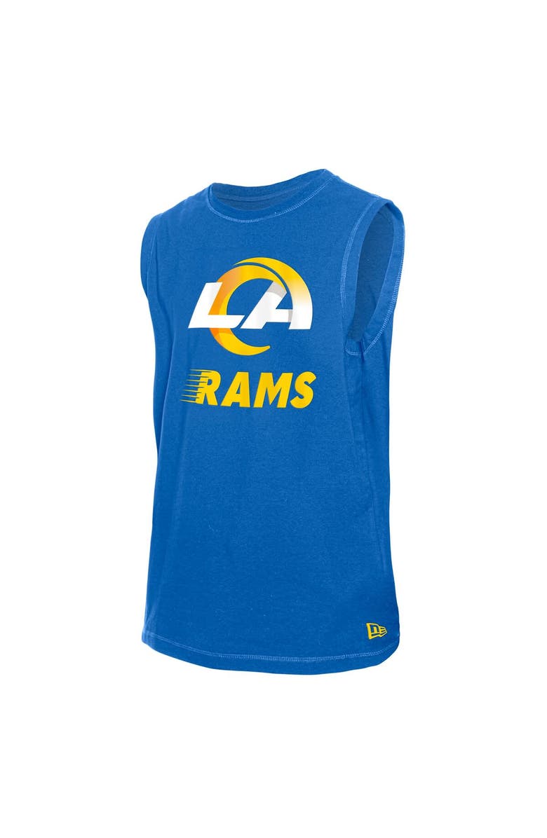 New Era Men's New Era  Royal Los Angeles Rams Leisure Collection Tank Top, Alternate, color, Royal