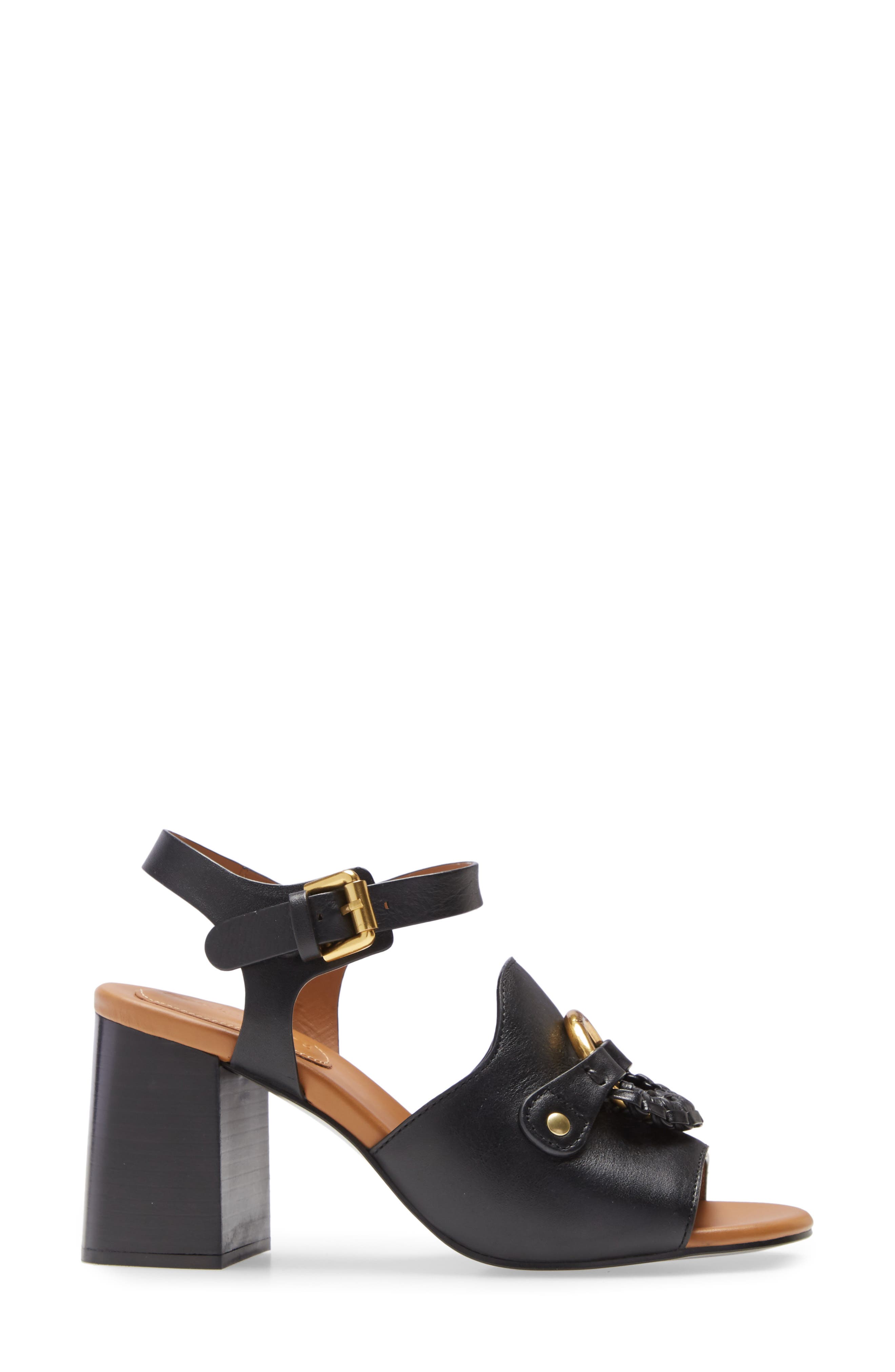 See by Chloé Hana Ankle Strap Sandal, Alternate, color, 