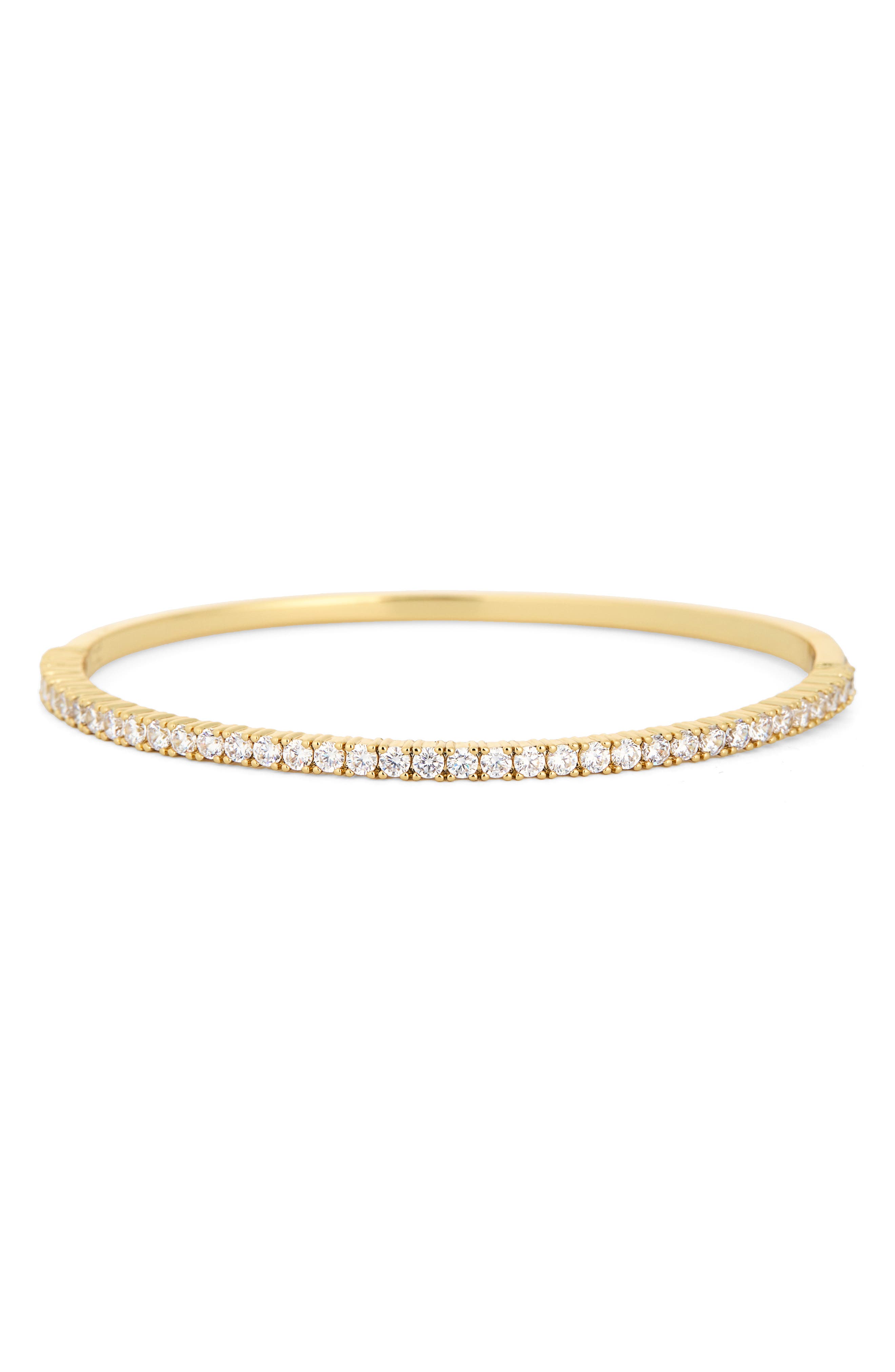 Electric Picks Cubic Zirconia Bangle Bracelet