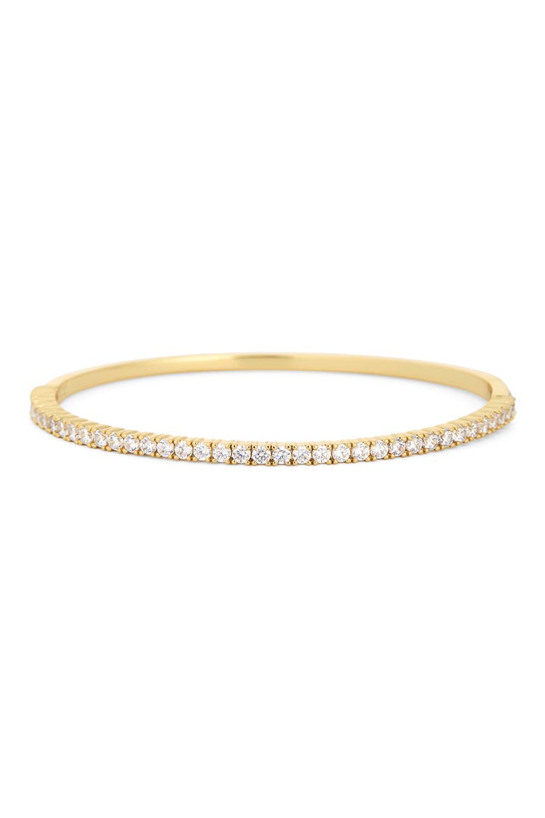 Cubic Zirconia Bangle Bracelet, Main, color, GOLD