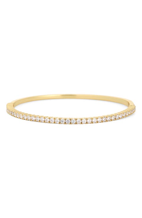 Cubic Zirconia Bangle Bracelet