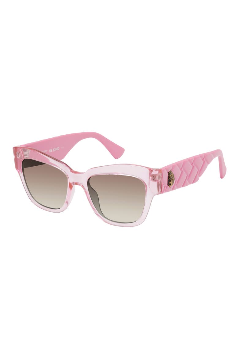 53mm Cat Eye Sunglasses, Alternate, color, LIGHT PINK PASTEL/ ROSE