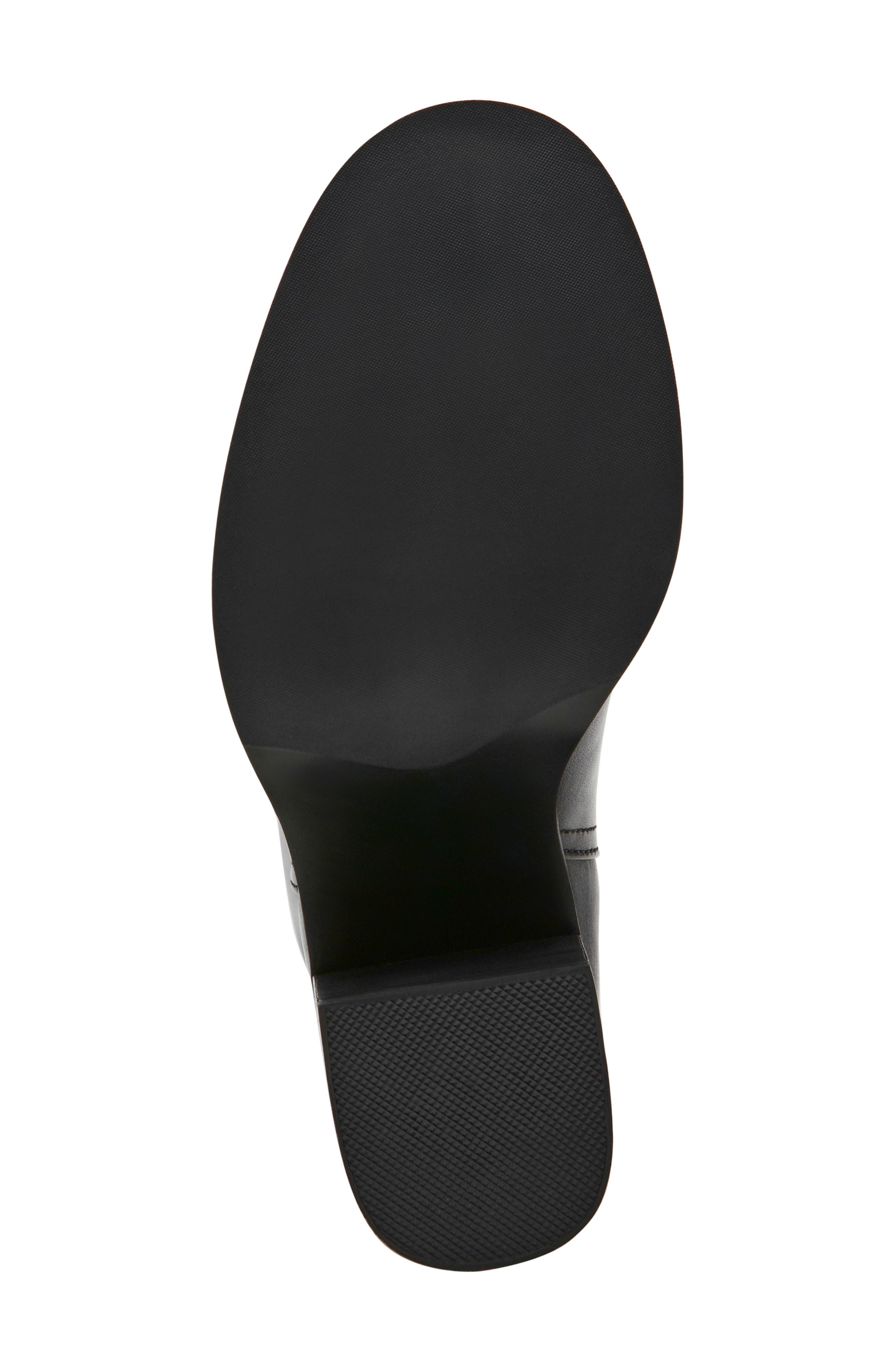 Posey Knee High Boot, Alternate, color, BLACK LEATHER