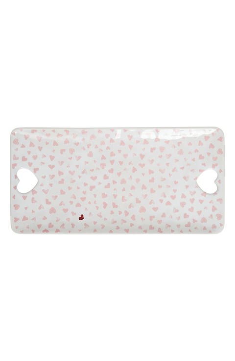 Love You More Ceramic Hostess Tray