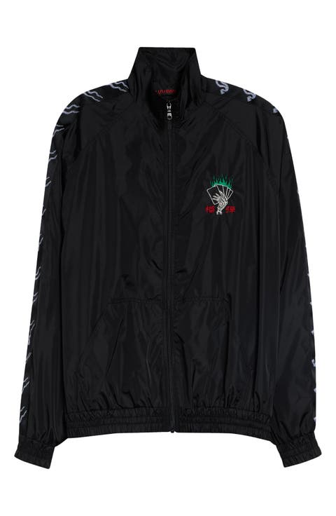 Blacklisted Side Tape Windbreaker