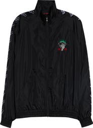LU'U DAN Blacklisted Side Tape Windbreaker