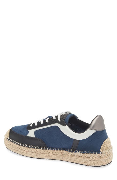 Karl Lagerfeld Paris Espadrille Sneaker In Blue