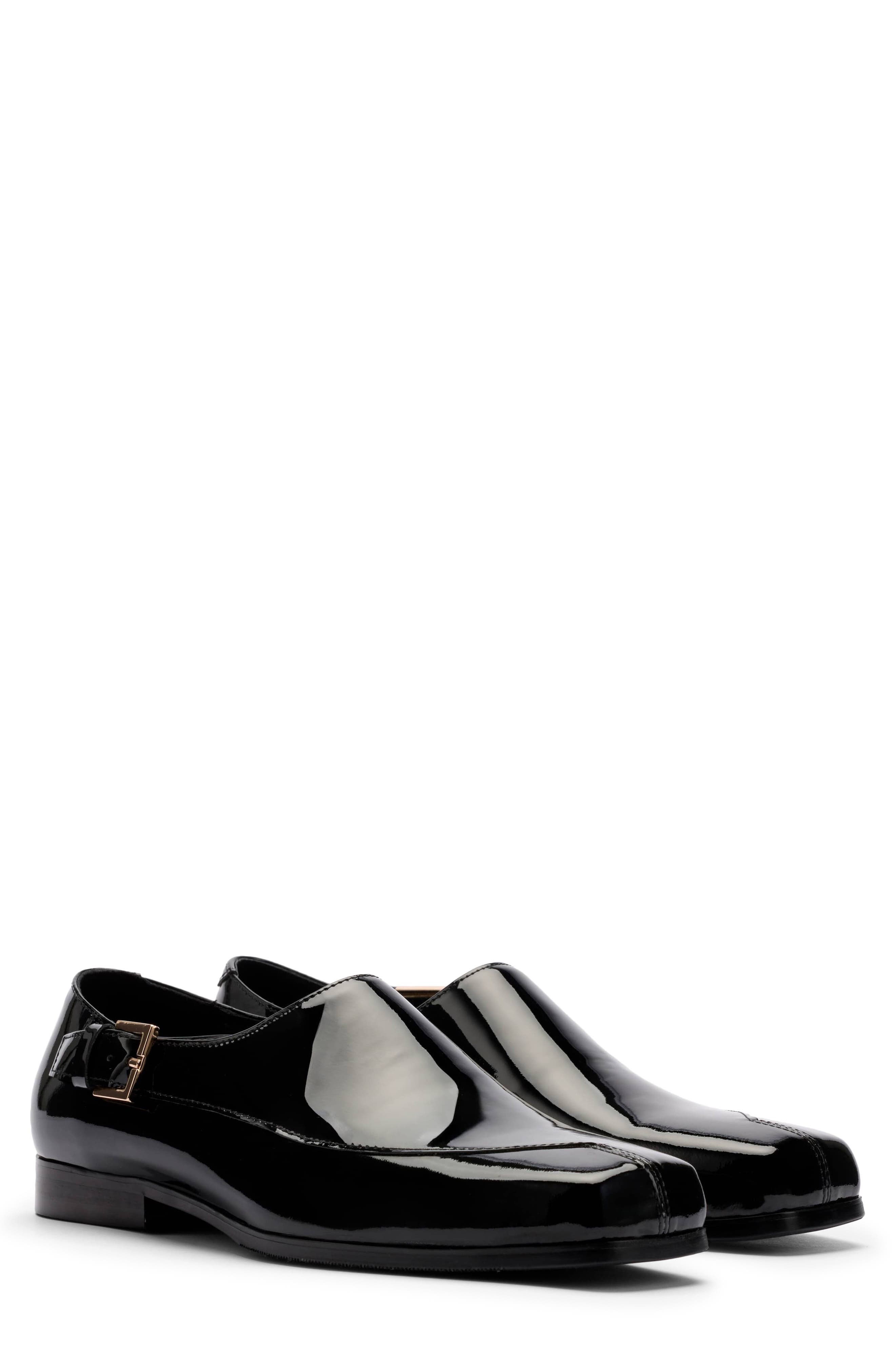 Bond Patent Leather Slip-On, Main, color, BLACK PATENT