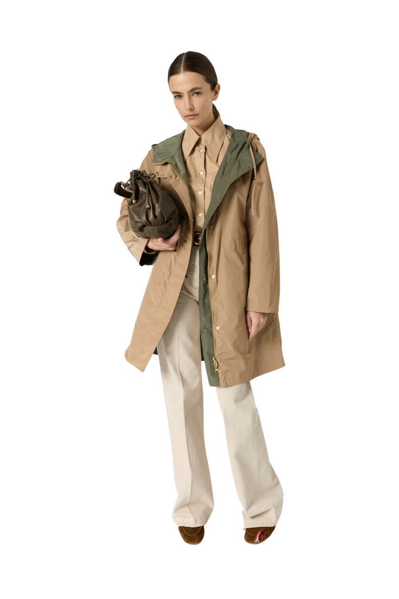 Jannis Parka Coat, Main, color, Sand