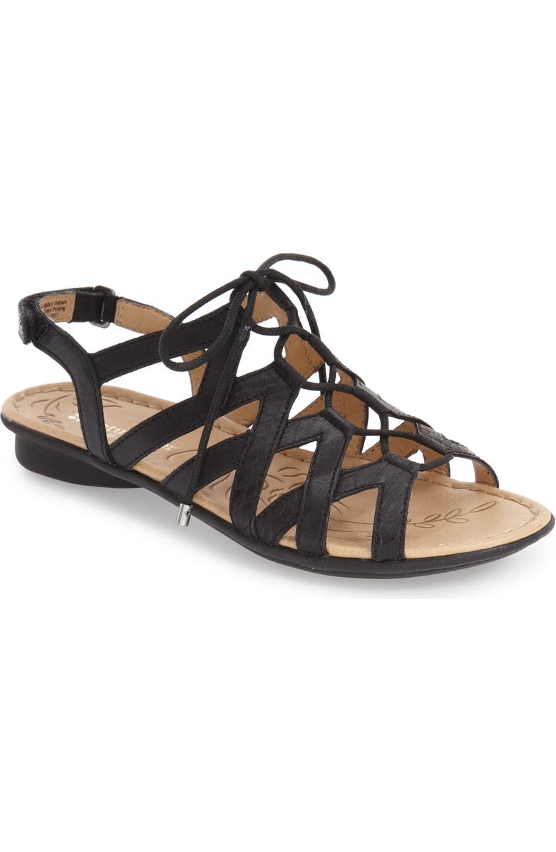 Naturalizer 'Whimsy' Ghillie Sandal, Alternate, color,