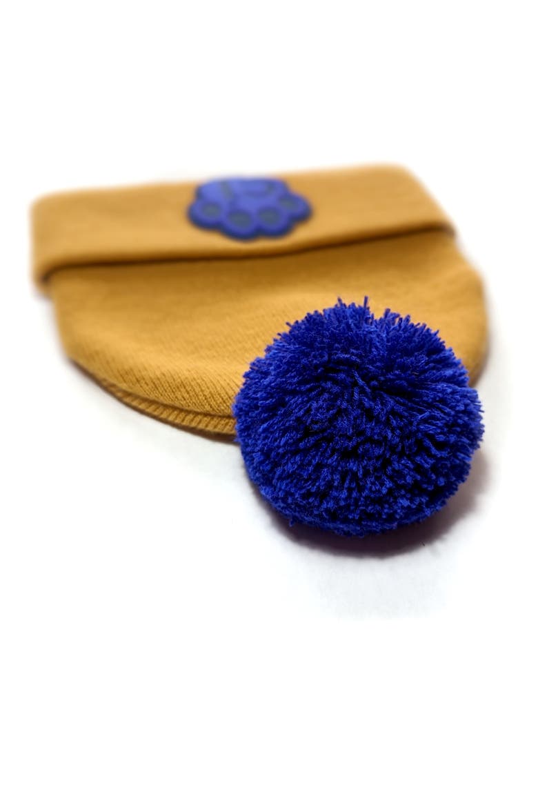 Magic Beanie Brown & Blue Toddler Winter Hat, Acrylic Yarn, Alternate, color, Brown