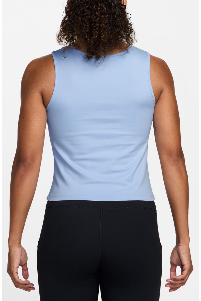 One Dri-FIT Tank, Alternate, color, HYDROGEN BLUE/ WHITE