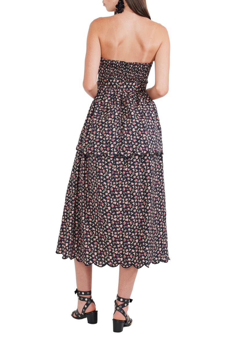 Eddy Daisy Midi Dress, Alternate, color, 