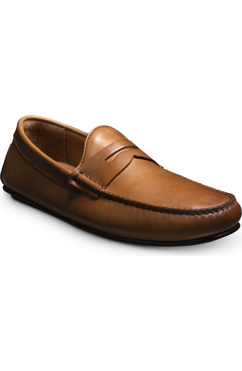 Allen Edmonds Supersport Moc Toe Penny Loafer, Main, color, Walnut