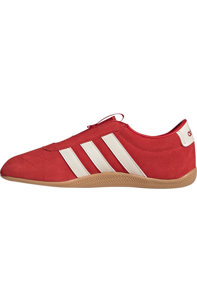 adidas Grand Court Lo Slip Sneaker, Alternate, color, Scarlet/ Off White/ Gum 3