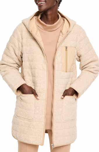 NZ ACTIVE by NIC+ZOE Hooded Quilted Reversible Coat