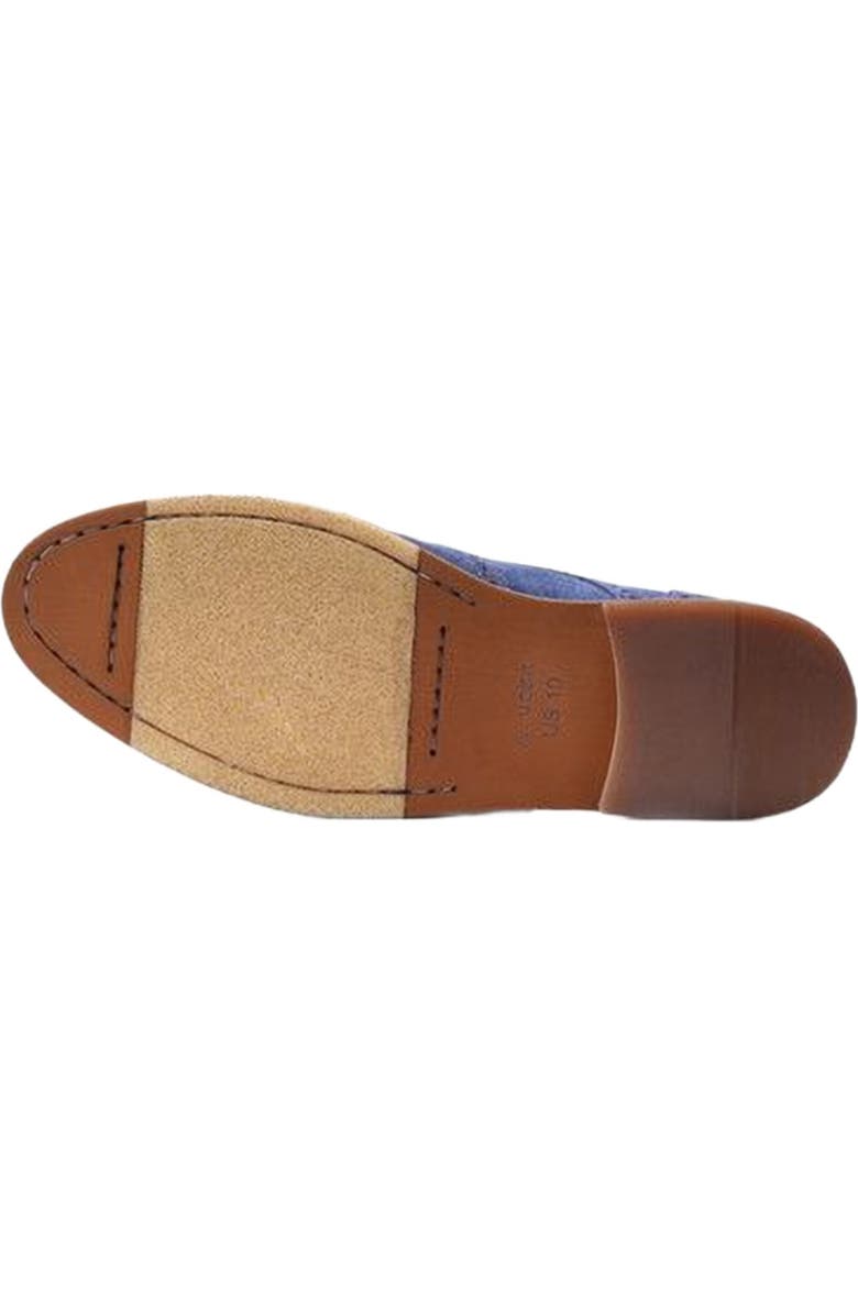 A. Veer Cambridge Wingtip Lace-up, Alternate, color, Jean Blue Suede