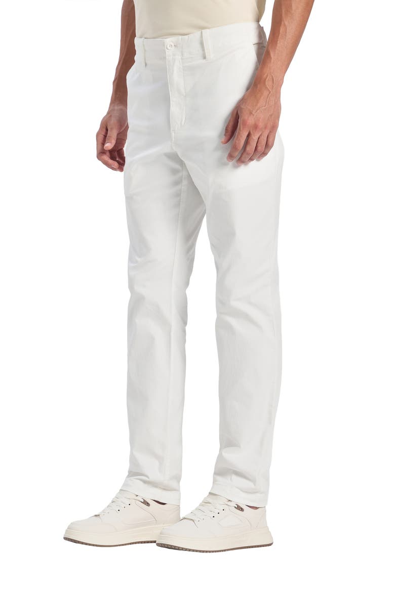 Men's Stretch Cotton Chino Pants, Alternate, color, Off-White