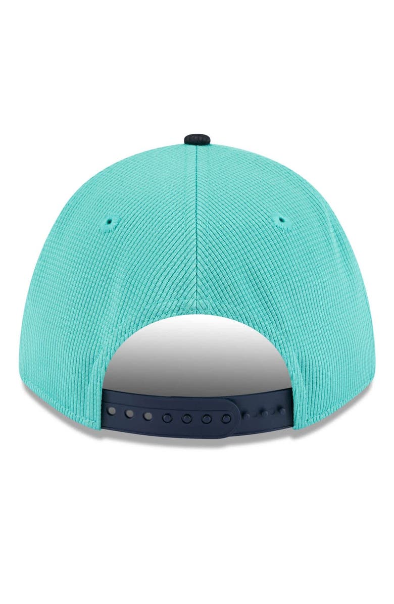 New Era Men's New Era  Aqua/Navy Seattle Mariners 2025 Spring Training 9FORTY Adjustable Hat, Alternate, color, 