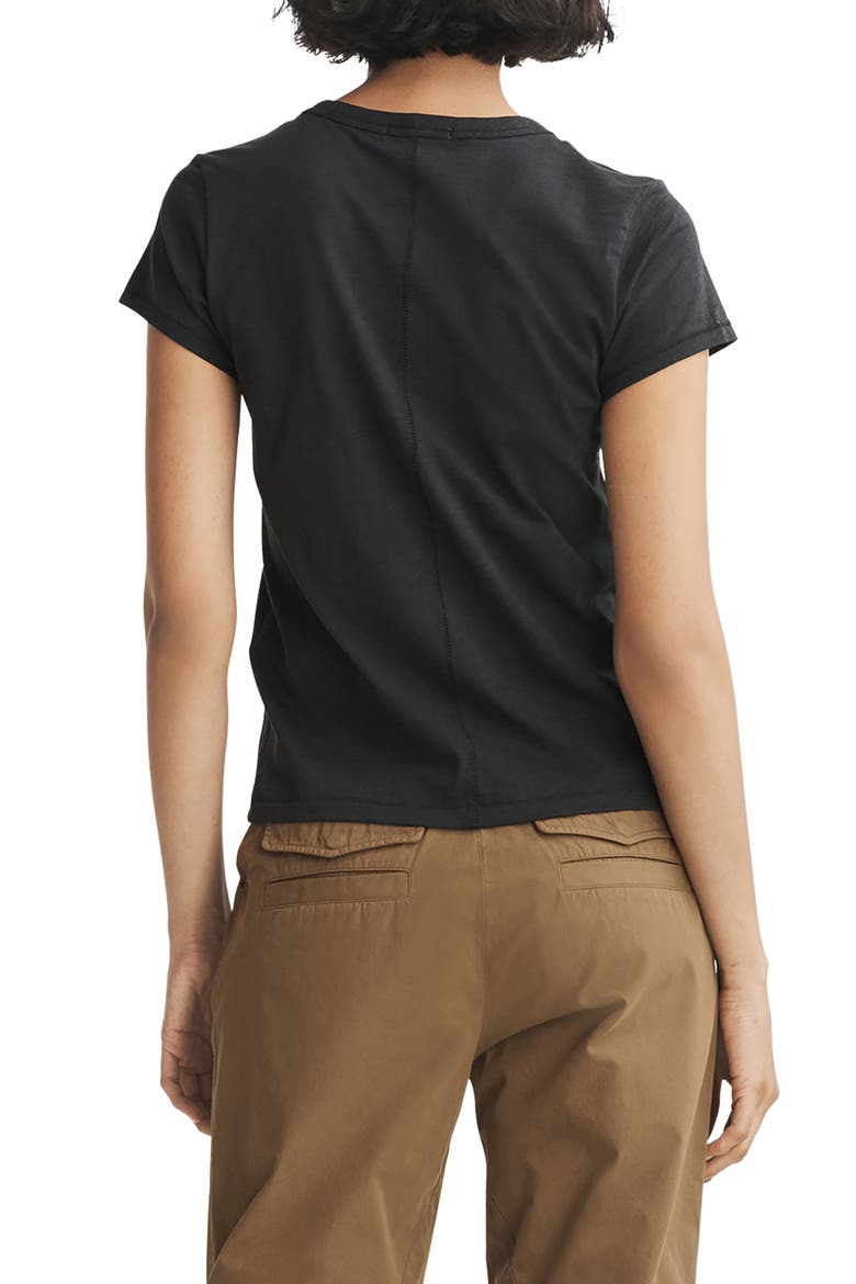 The Slub Tee, Alternate, color, BLACK