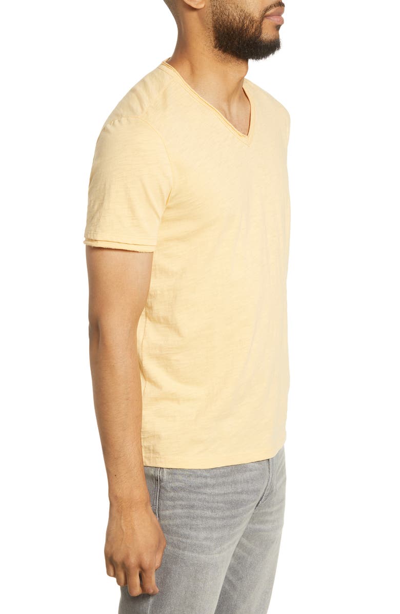 John Varvatos Star USA Slub V-Neck T-Shirt, Alternate, color,