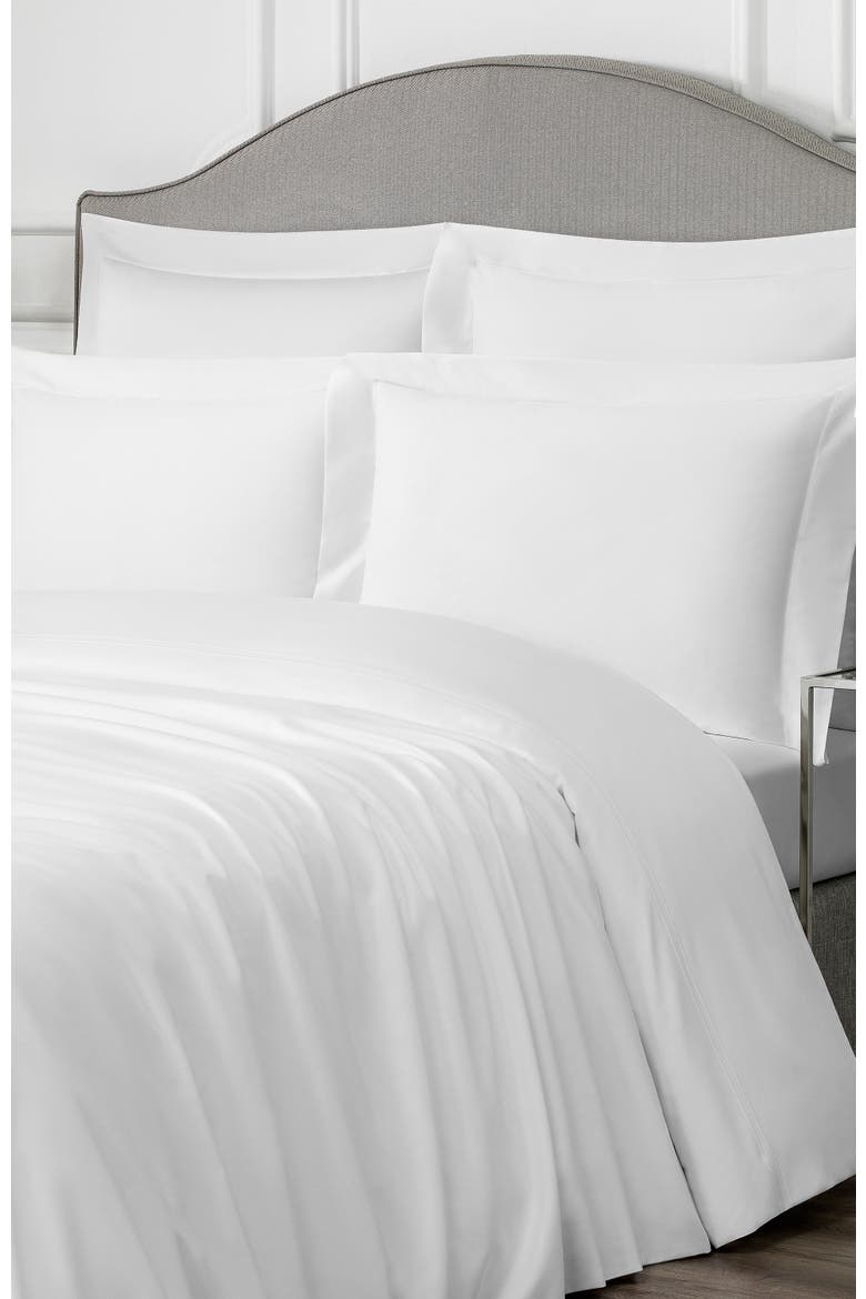 Rhapsody Fitted Sheet, Alternate, color, White