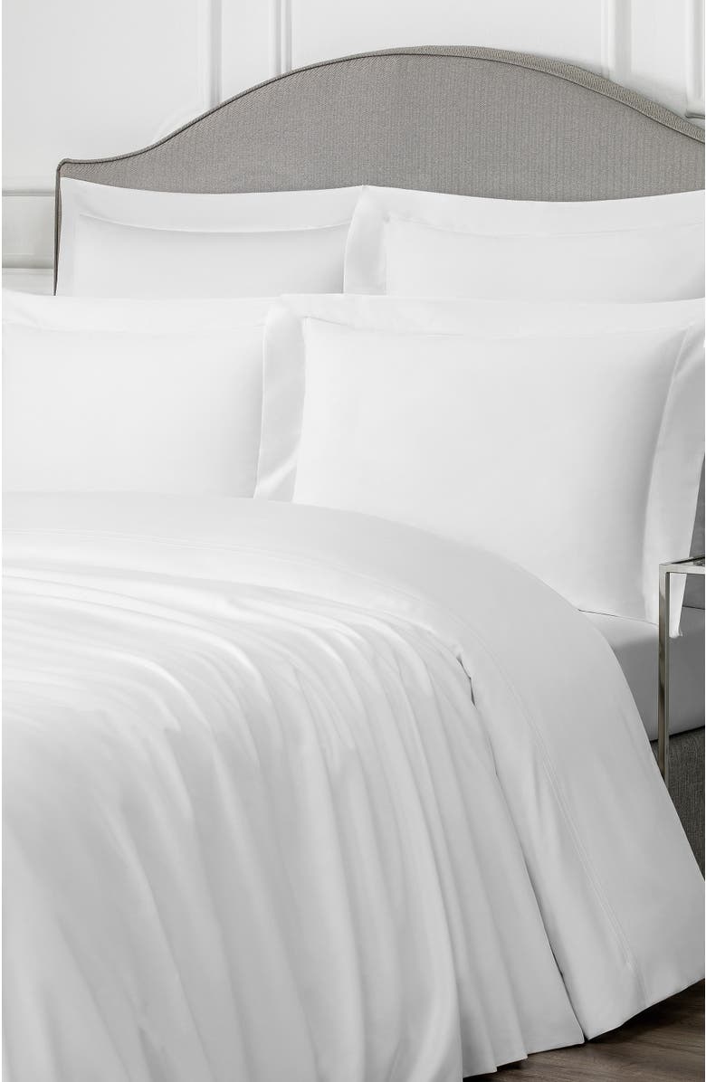 Togas Rhapsody Duvet Cover, Alternate, color, White