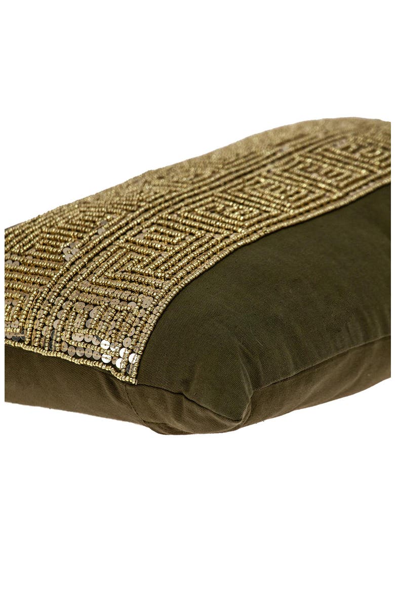 Misty Decorative Accent Pillow, Alternate, color, OLIVE