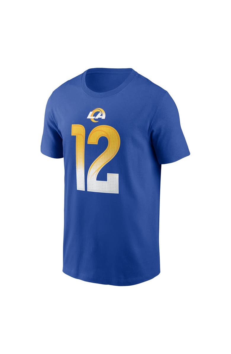 Nike Men's Nike Puka Nacua Royal Los Angeles Rams Player Name & Number T-Shirt, Alternate, color, Royal