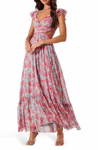 ASTR the Label Primrose Cutout Detail Maxi Dress