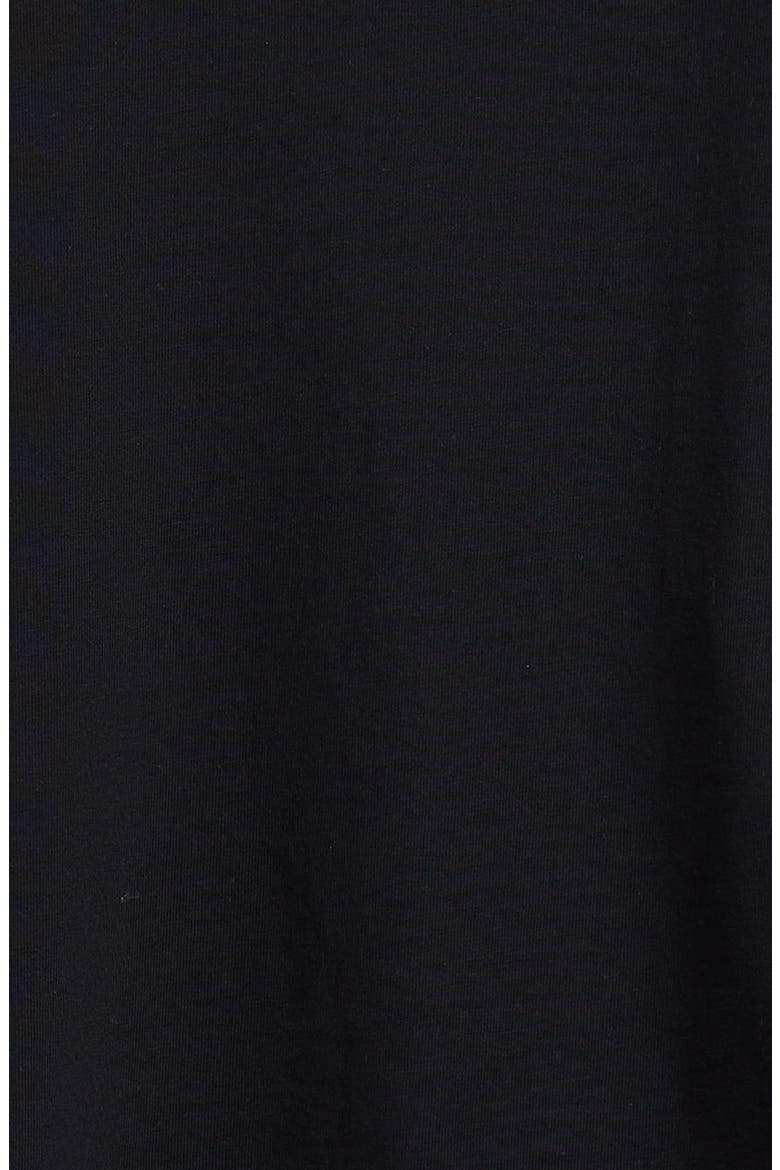Kids' Embroidered Logo Patch T-Shirt, Alternate, color, BLACK