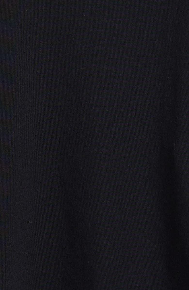 Moncler Kids' Embroidered Logo Patch T-Shirt, Alternate, color, Black