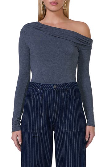 AFRM AFRM BRIA ONE-SHOULDER JERSEY TOP