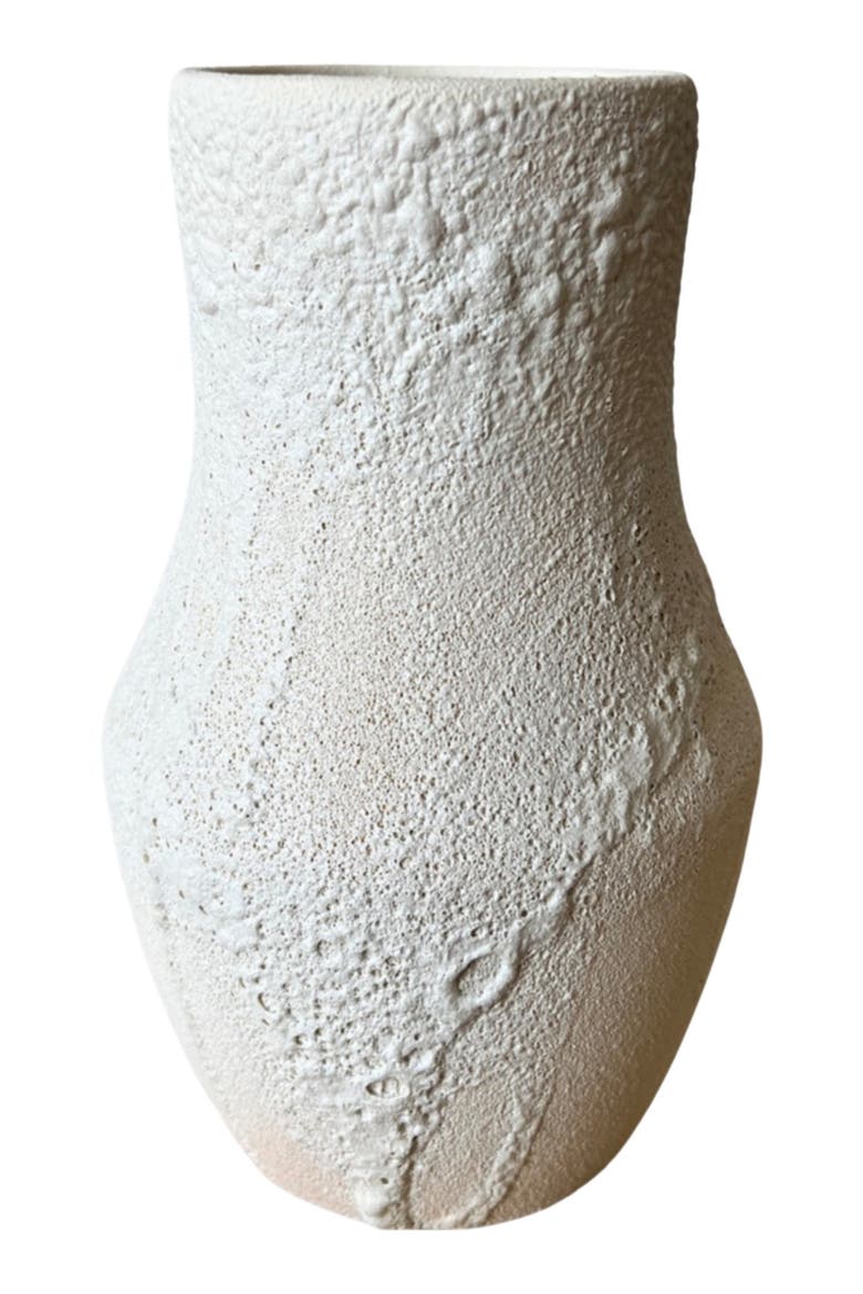 Leda Crater Vase, Main, color, White