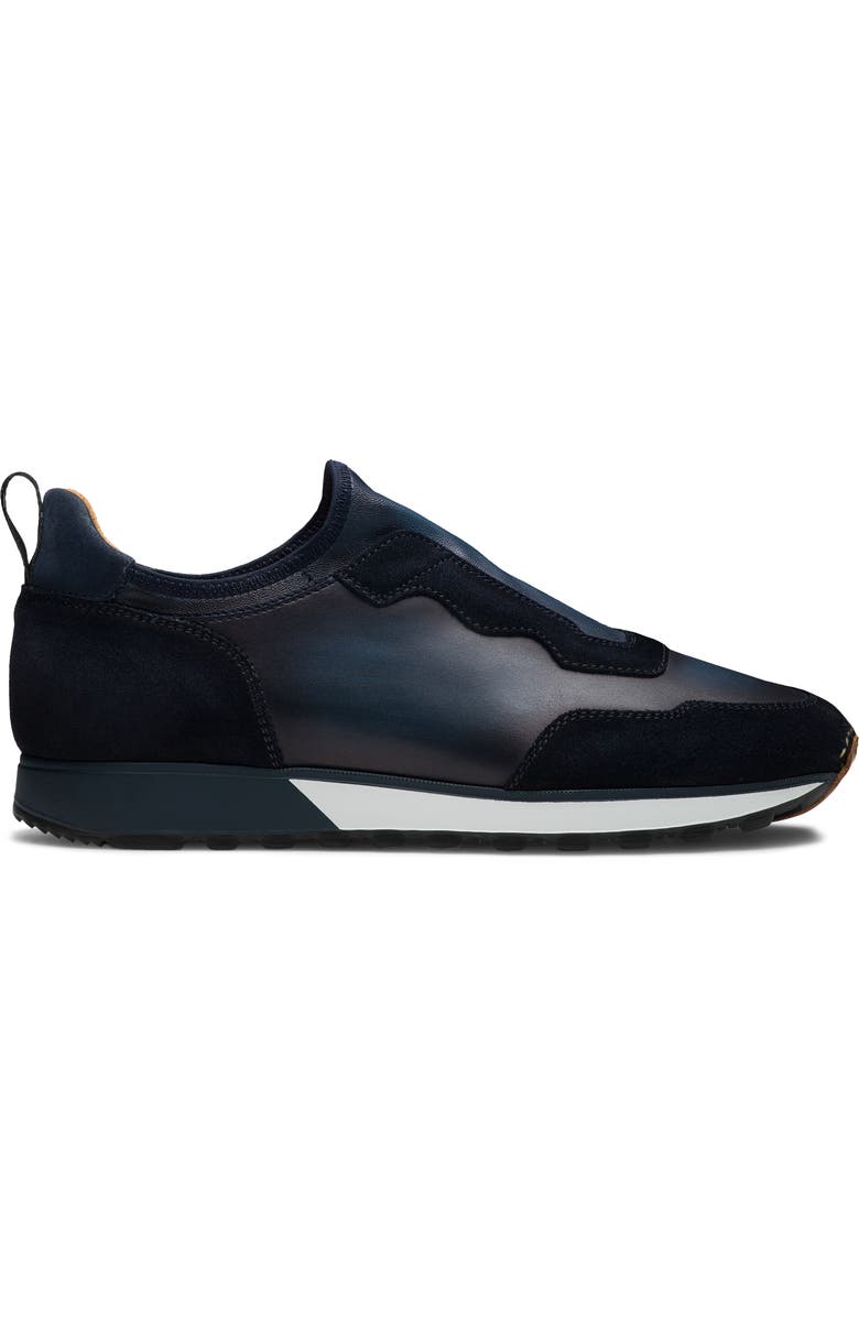 Magnanni Arco Slip-On Sneaker, Alternate, color, Navy