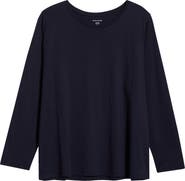 Eileen Fisher Boxy Organic Cotton Top