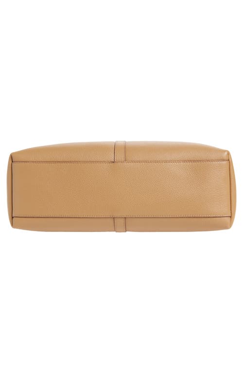 Strathberry Kite Leather Hobo Bag In Brown