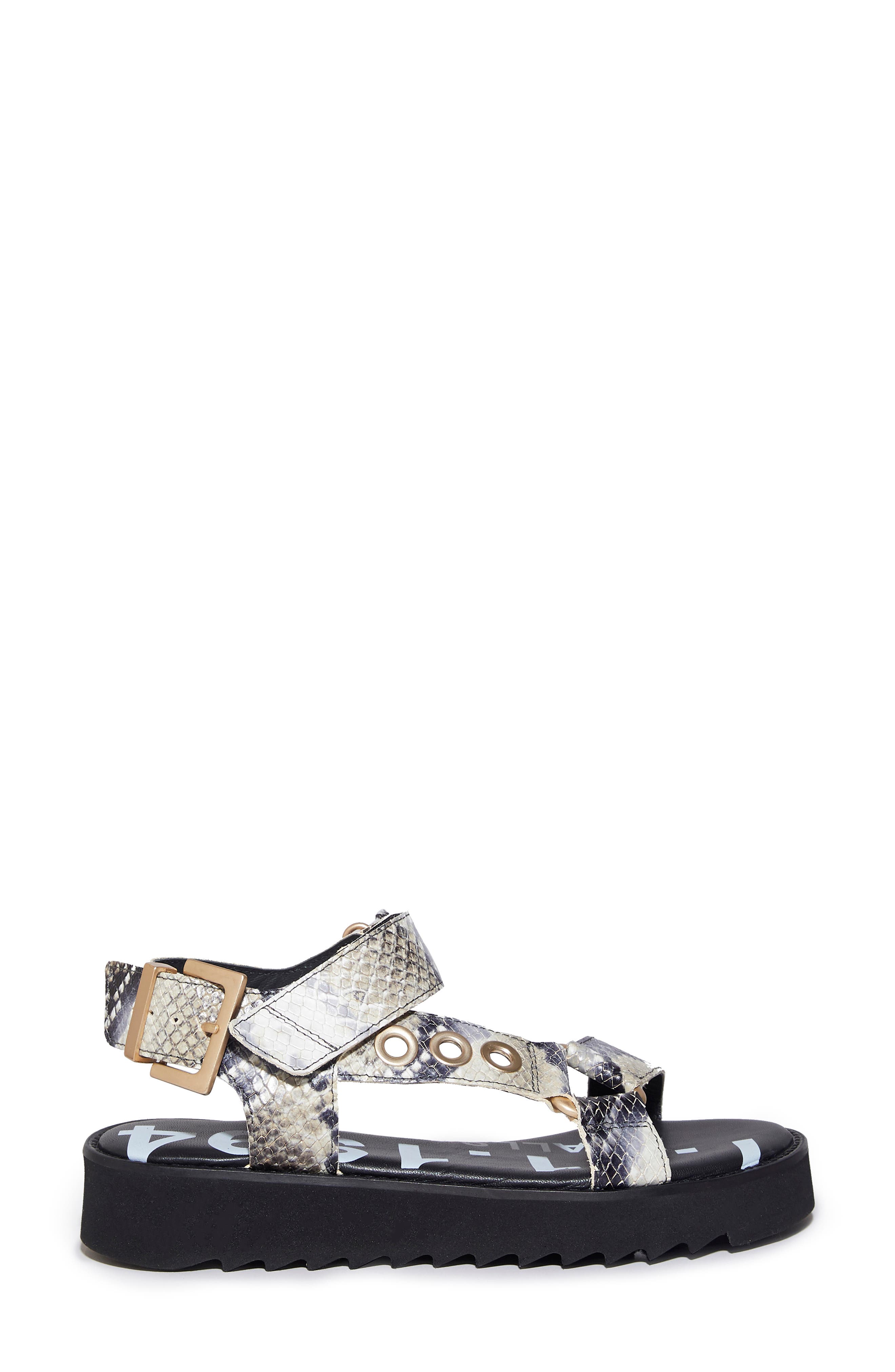 Rhianne Platform Sandal, Alternate, color, SUMMER SNAKE