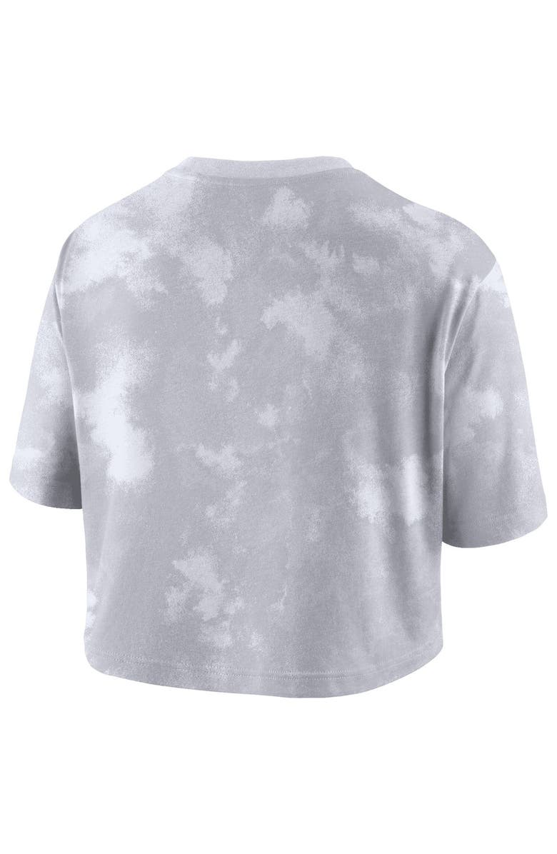 Nike Women's Nike White Tennessee Volunteers Tie-Dye Cropped T-Shirt, Alternate, color, 