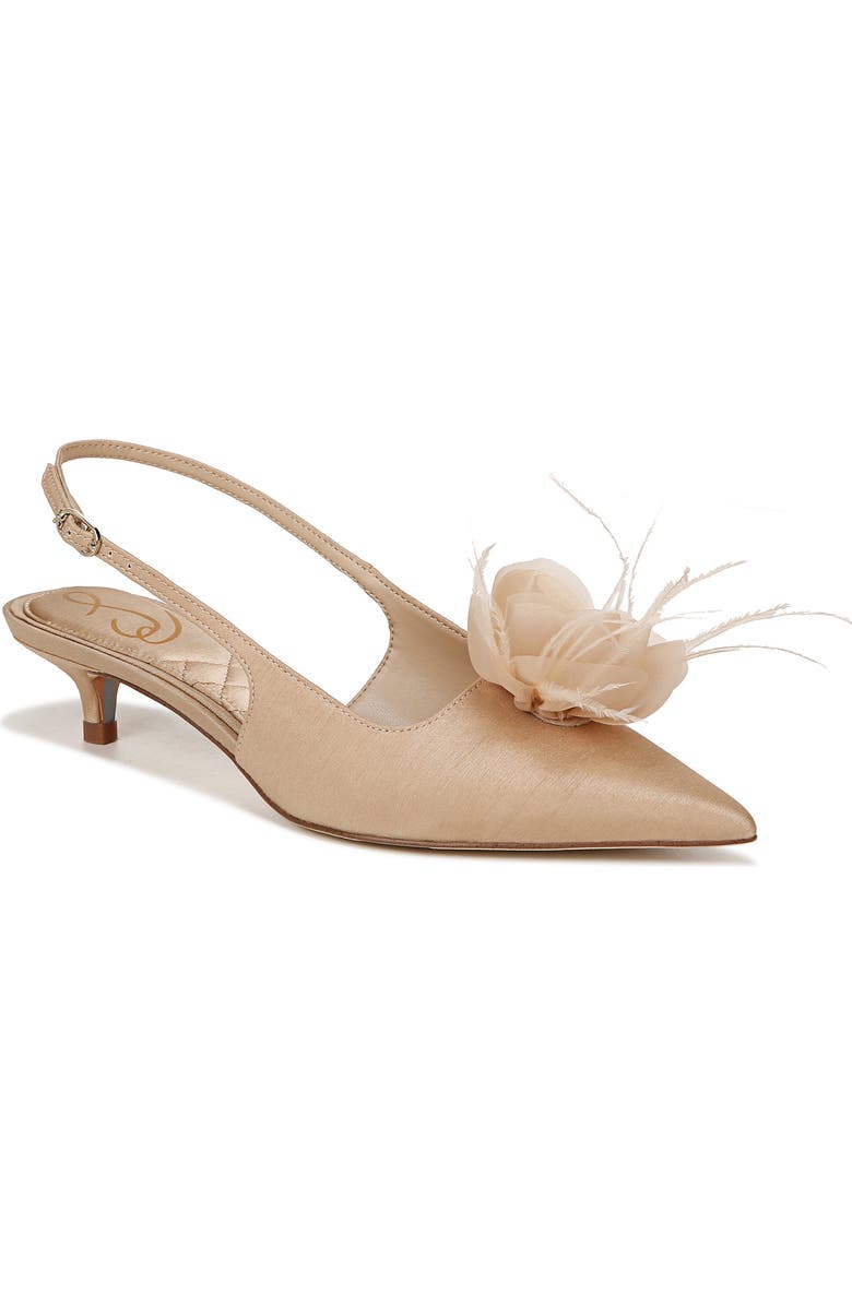 Sam Edelman Faye Kitten Heel Slingback Pump, Main, color,